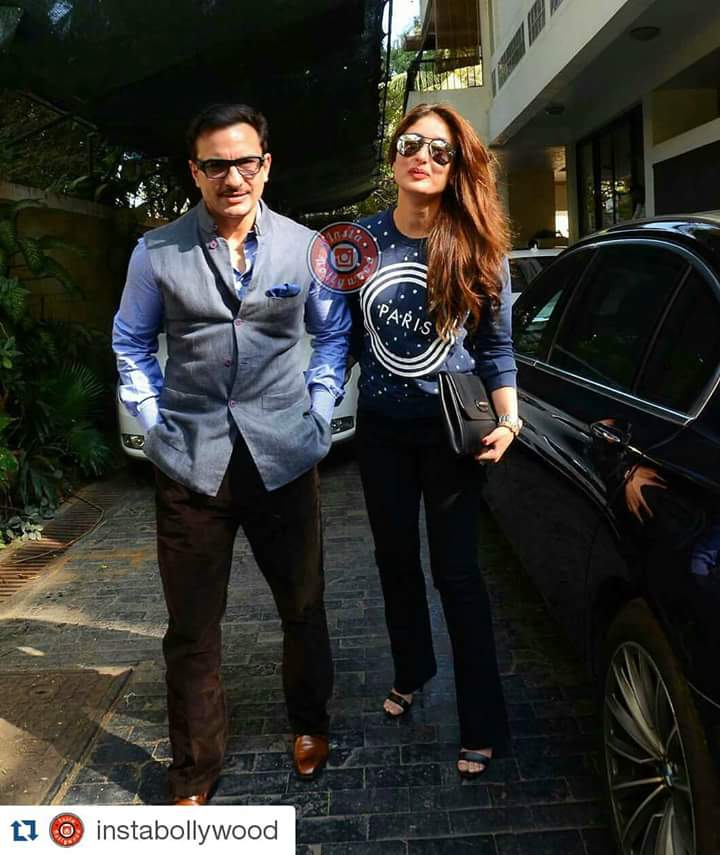 DesyBebolicious's tweet photo. #Saifeena clicked today arriving for Sashi Kapoor jigs Christmas brunch 🎄 🍲 https://t.co/YueJIPqC6G