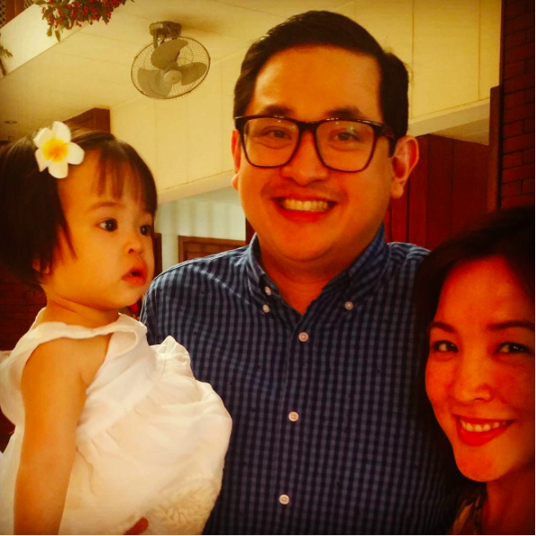 bamaquino's tweet photo. Maligayang Pasko to one and all! Happy Birthday to my dear Rory, who turns one year old today! :) #Pasko2015 https://t.co/QYK4fsxmla