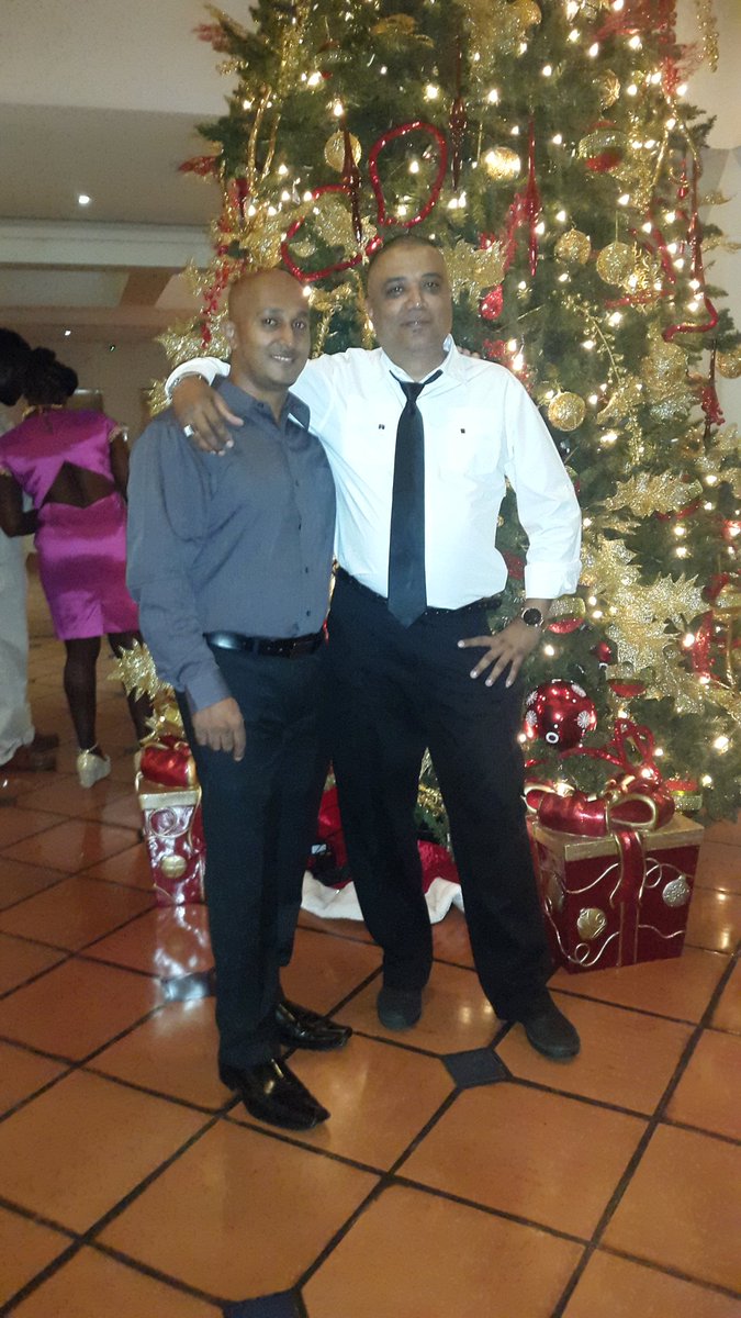 De Mapster wid a Co-Worker @ GRA's Christmas Party!
