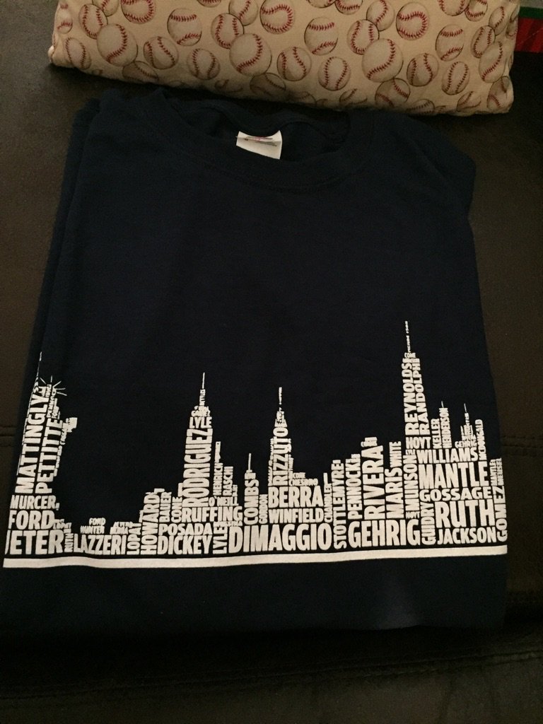 ny yankees skyline shirt