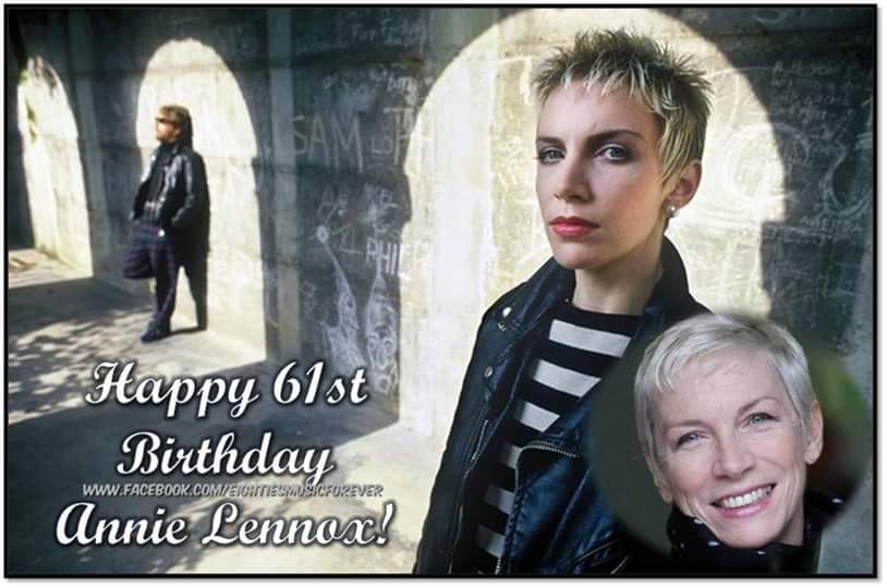 Happy Christmas Birthday Annie Lennox! 