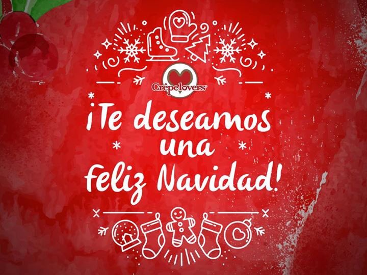 CrepeloversRD's tweet photo. #CrepeloversRD les desea una feliz navidad, llena de amor y mucha felicidad! #FelizNavidad https://t.co/DmSniK2cWT