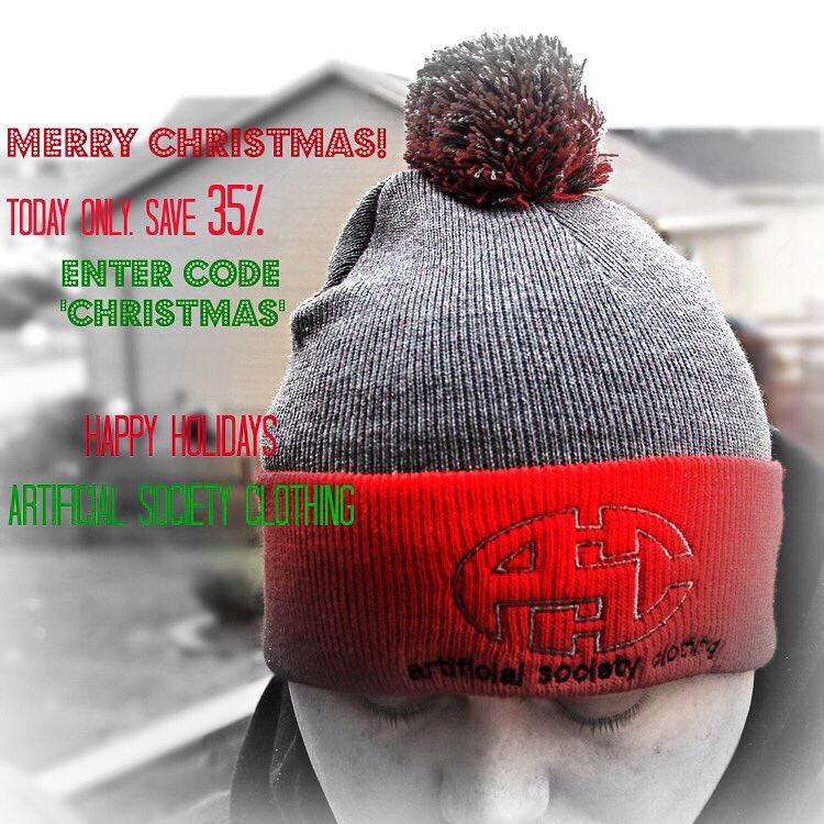 artificialsoc's tweet photo. #MerryChristmas from ASC. Celebrate with #family Save 35% off. Enter code 'christmas' #HappyHolidays #tistheseason https://t.co/75ETI8eZFH