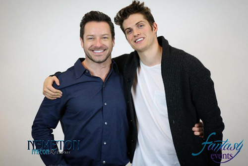 IanBohenSpain's tweet photo. Foto oficial de Ian y Daniel en la #NemetonReturns https://t.co/X0soefvKPn