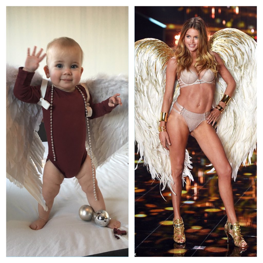 Angel in spé. <a href="/Doutzen/">Doutzen Kroes</a> <a href="/VictoriasSecret/">Victoria's Secret</a>