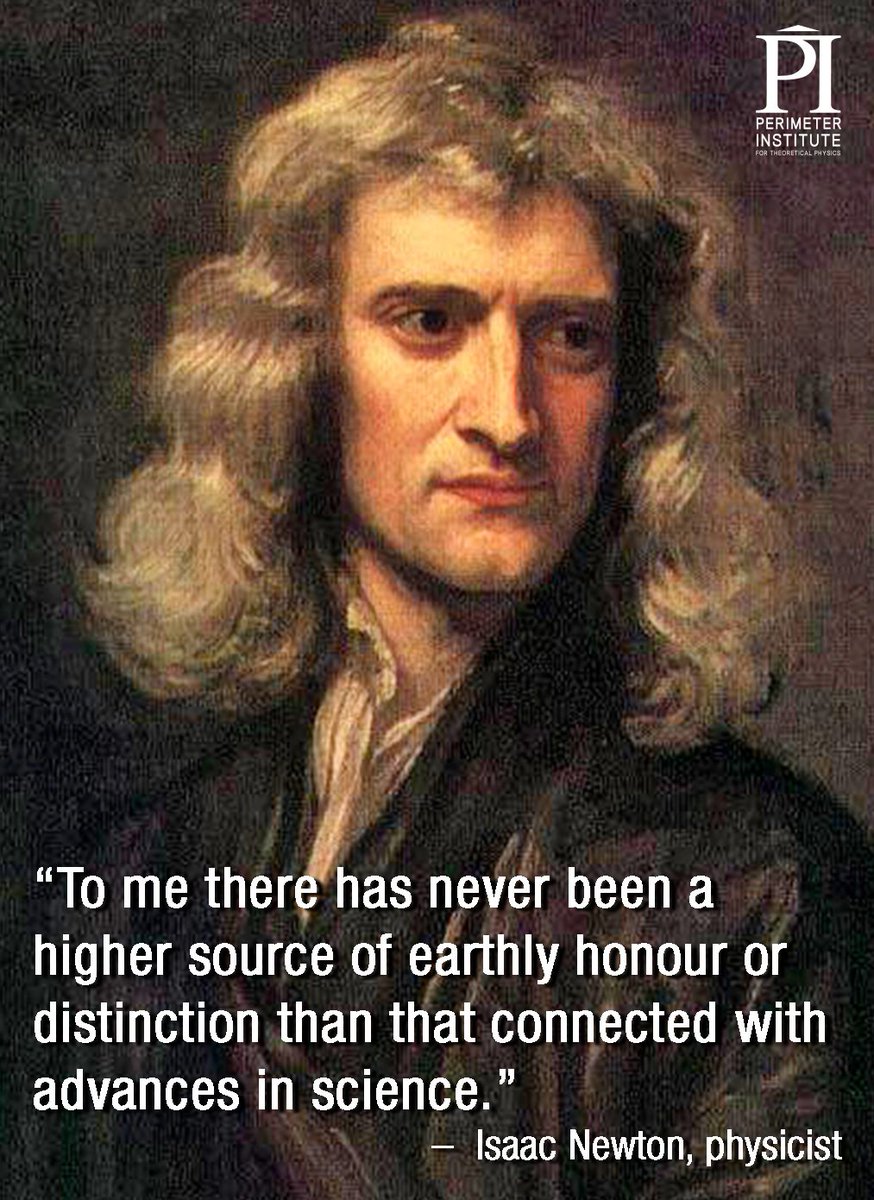 Perimeter's tweet photo. Happy birthday Isaac Newton! #physics #math https://t.co/Z7KJVGxS2W