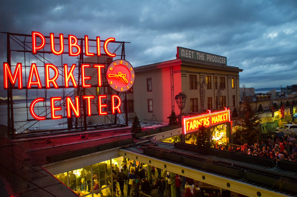 May your holidays be warm and bright! Thanks to all who supported Pike Place Market this year!