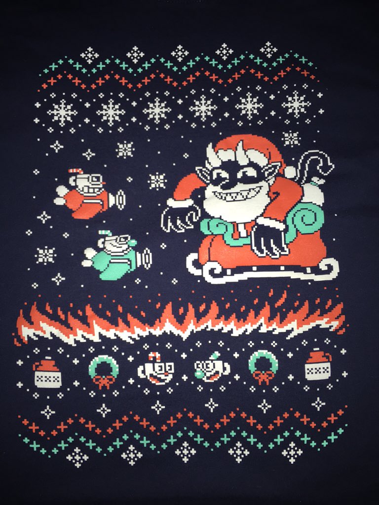 aarongreenberg's tweet image. Wishing everyone a very Merry Christmas, hope all your gaming wishes came true! Wearing this today to celebrate :-)