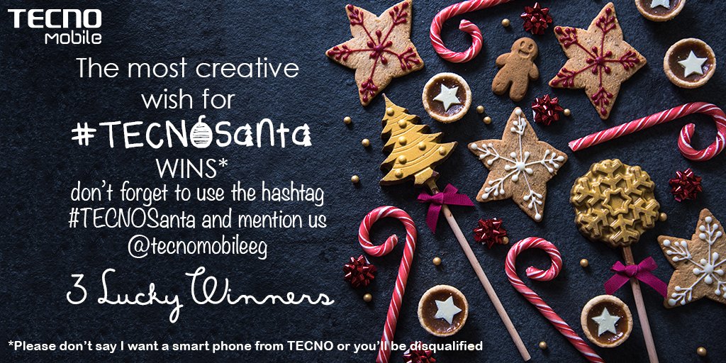 TECNOMobileEG's tweet photo. #TECNOSanta هيسمع ليك بس خليك مبتكر قد ما تقدر 
اكتب أمنيتك على هاشتاج #TECNOSanta ومنشن @tecnomobileeg 
ياللا اتمنى https://t.co/4HqWoEDmTE
