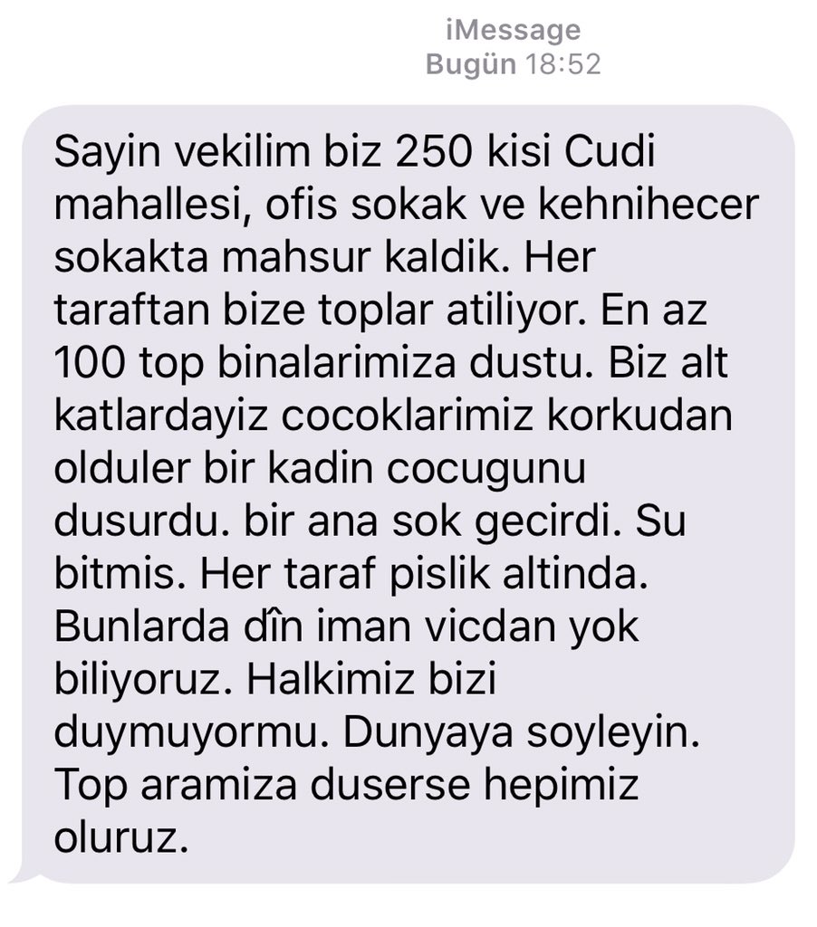Vahşet operasyonundan....#Cizre