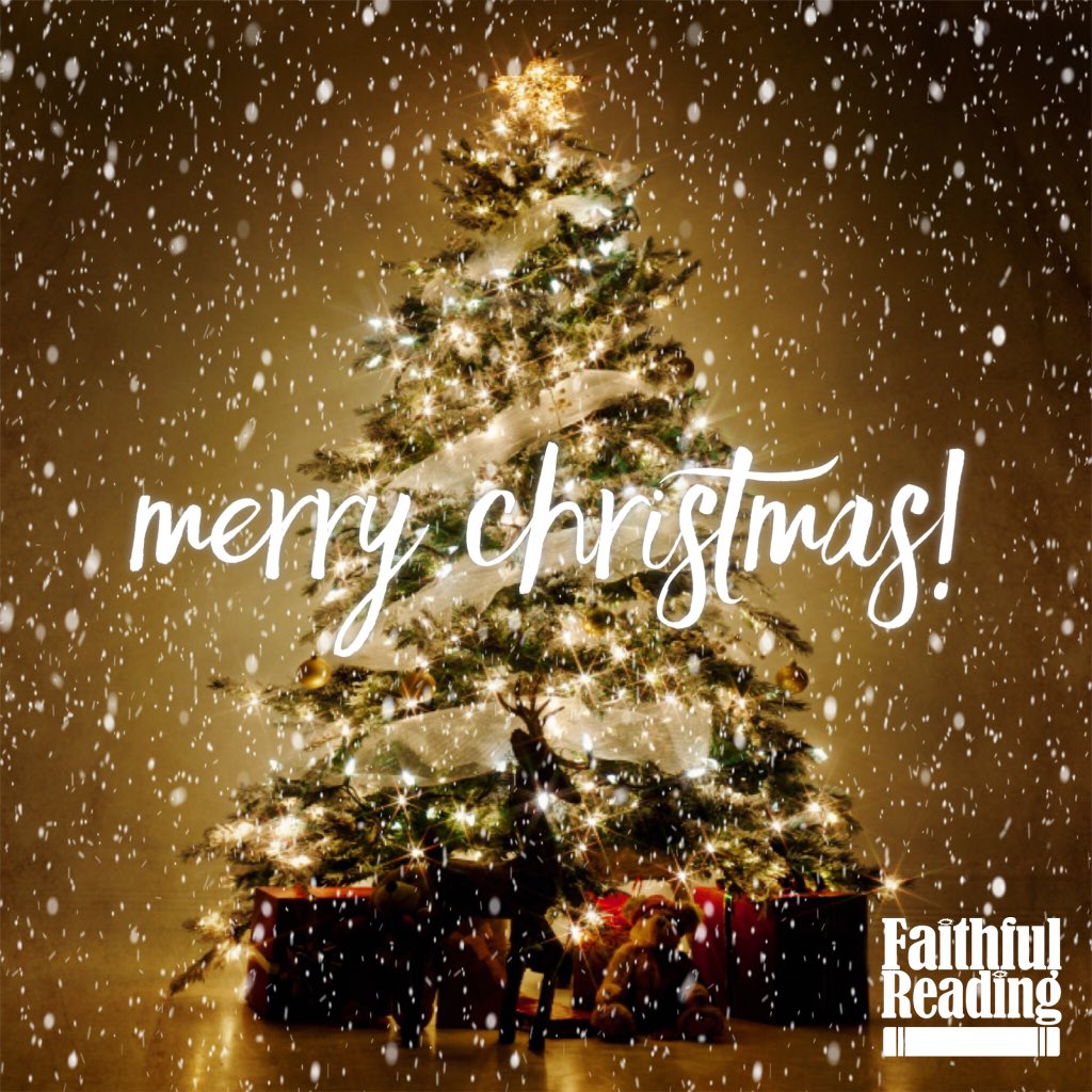 FaithfulReading's tweet photo. 'Tis the season, but let's not forget the Reason. Happy Birthday Jesus! #MerryChristmas https://t.co/Pl665AnWX2