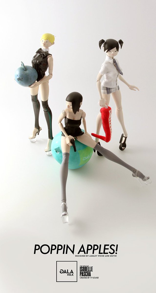 underversehq's tweet photo. #GALAMILK #WOIP Poppin Apples retail wave.3A Stockists list: https://t.co/krUZmJ6UNM #threeA #AshleyWood #WorldOf3A https://t.co/OaFFR8pnvS