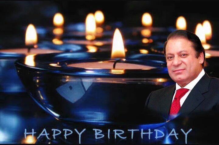 Happy birthday my dear leader M Nawaz Sharif... Many many happy returns of the day. 