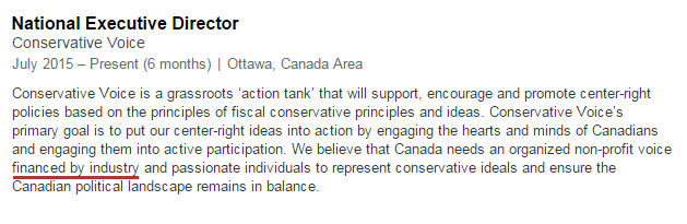 DanFmTo's tweet photo. @canadiancynic It's run by this person: https://t.co/uM7q2BEfkz and she's honest about its funding. #RWNM #cdnpoli https://t.co/AJhnX0miTS