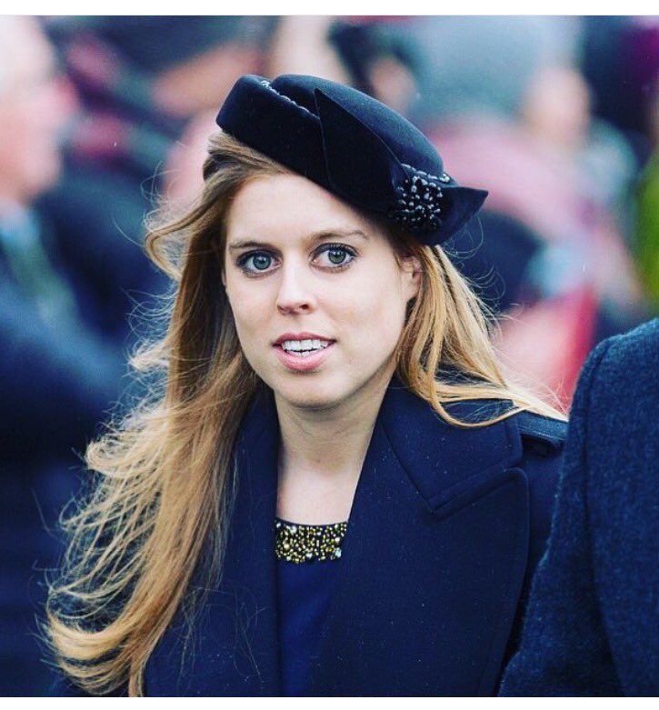 HRH Princess Beatrice looking fabulous in a bespoke version of our bow detail pillbox.