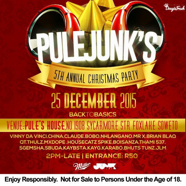 Raising the curtains @Junk on 8. Aziwe ke