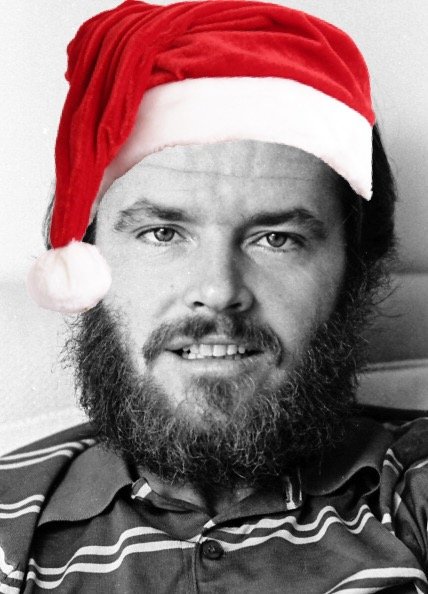 jackesbae's tweet photo. Merry Christmas! #jacknicholson #MerryChristmas https://t.co/x0cQ3ilTot