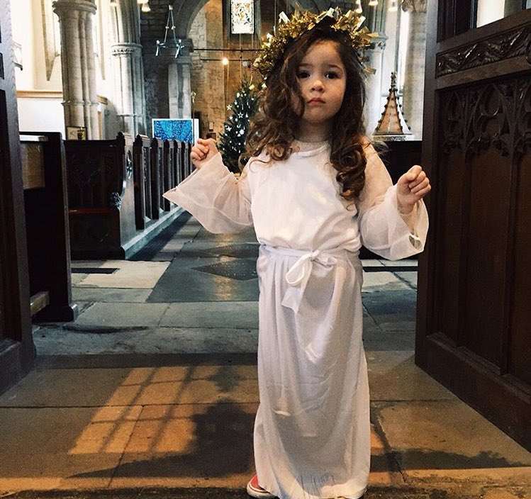 My little angel.
