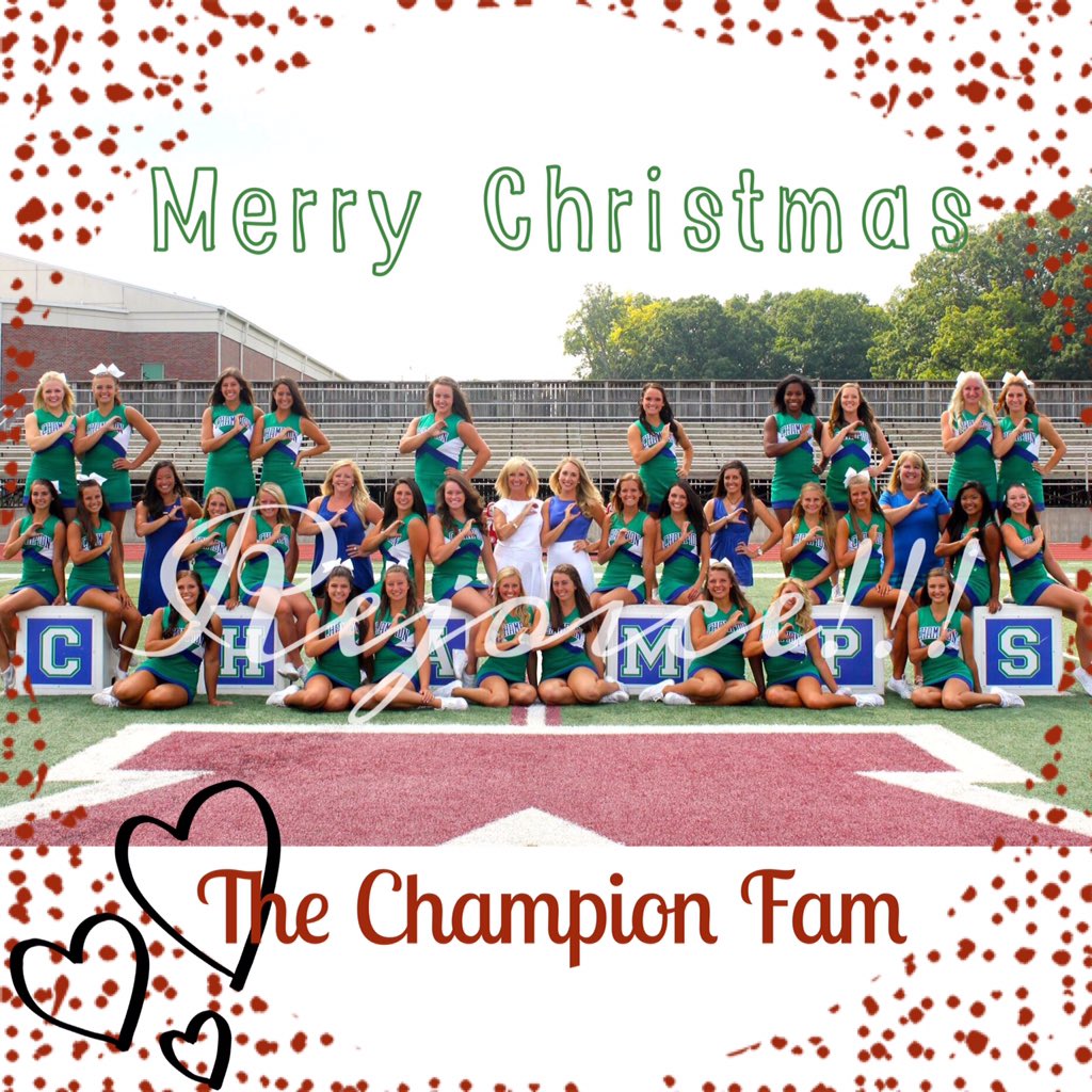 ChampionCamps's tweet photo. Rejoice! Rejoice! Merry Christmas from our family to yours! https://t.co/d4gqb8pN5n