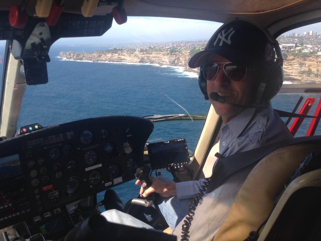 Sydney to Hobart Our crew in the 7 News helicopter. Live coverage on