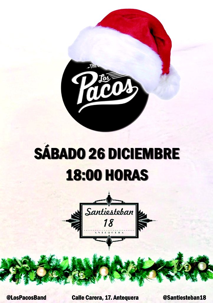 Mañana queremos liarla mucho en <a href="/Santiesteban18/">Santiesteban18</a>, y para eso necesitamos que vengáis. ¡Fiestaza asegurada!