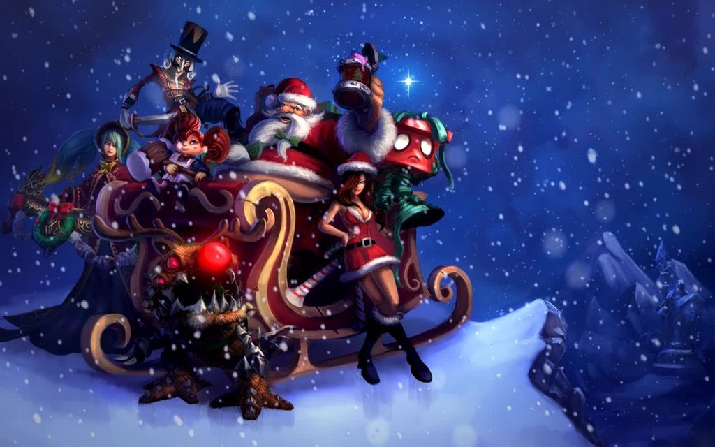 watchthelegends's tweet photo. #MerryChristmas #LeagueOfLegends https://t.co/E1Wl3ODIcl