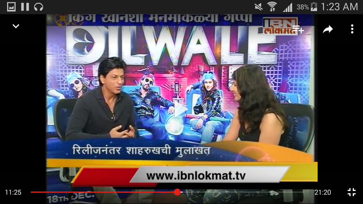 SRKCHENNAIFC's tweet photo. Video : Shah Rukh Khan (@iamsrk) Exclusive Interview by IBN Lokmat.
https://t.co/IBZl0SaZDP https://t.co/X4QlV1Vw4a