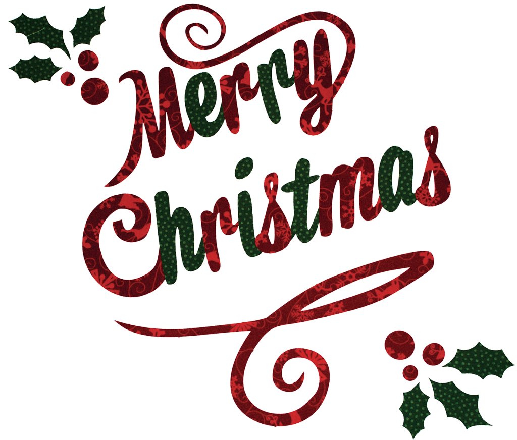 Merry Christmas надпись