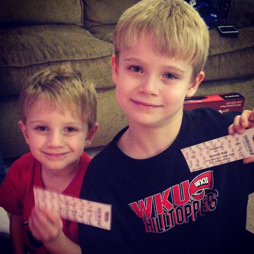 mlcarter314's tweet photo. Got the nephews @WKUBasketball tickets #merrychristmas #hilltoppers #wku #nephews #auntmel https://t.co/Kydxlbwz3O