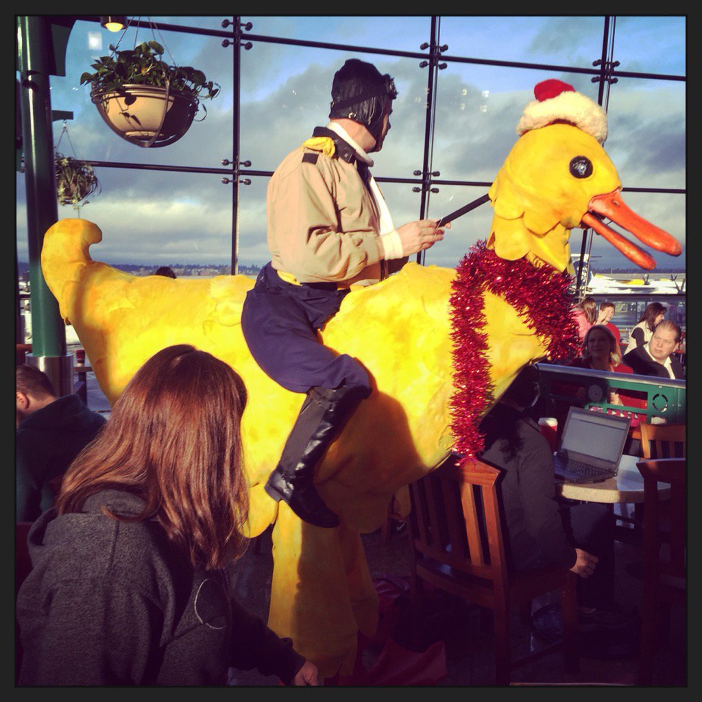 john_clell's tweet photo. Air travel sure has changed a lot over the years. #SEA spreading some holiday cheer at #Seattle #airport! https://t.co/wJUkKpEk3E
