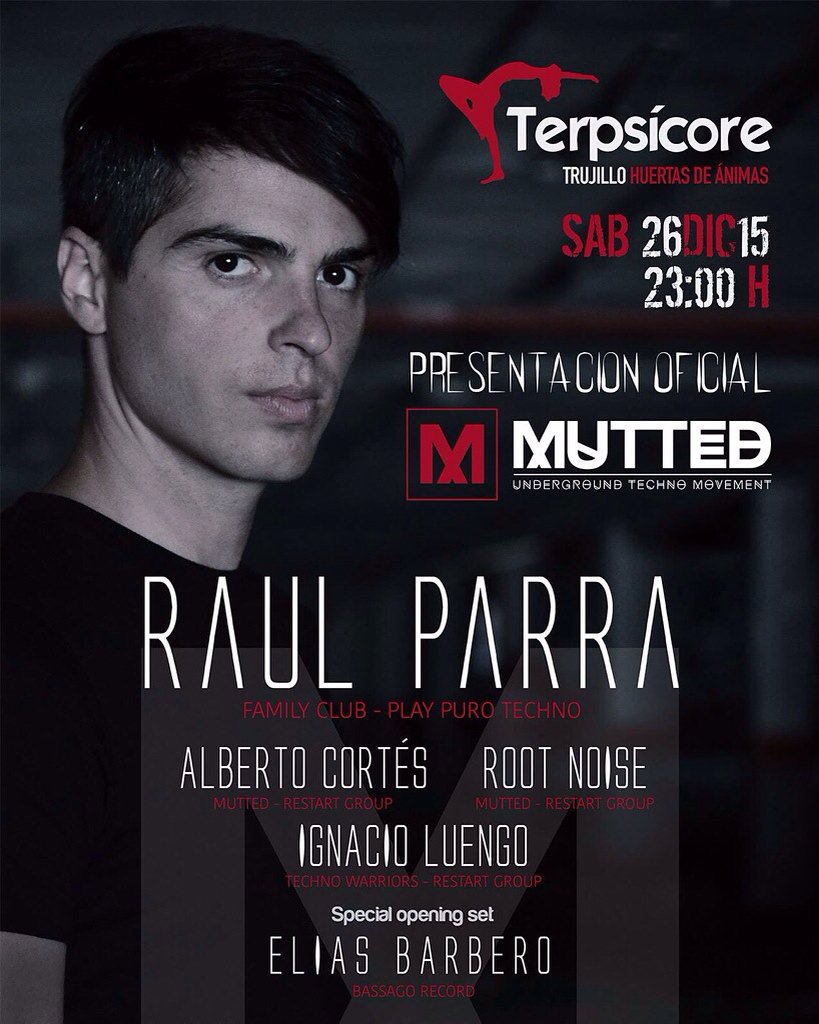 Mutted_Techno's tweet photo. Y para Mañana...Turron de Techno! #Techno #RaulParra #Mutt01 #Music #SalaTerpsicore https://t.co/iR9M07j59X