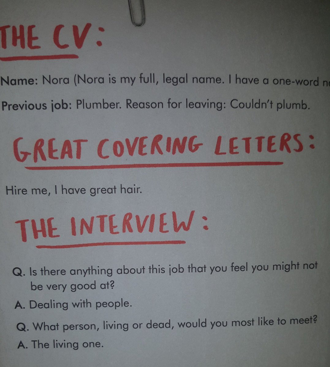 QuagmireMaguire's tweet image. I have a new favourite book, bought by my brother. This will become a new feature: #CVfails 

@Lord_Morgan87