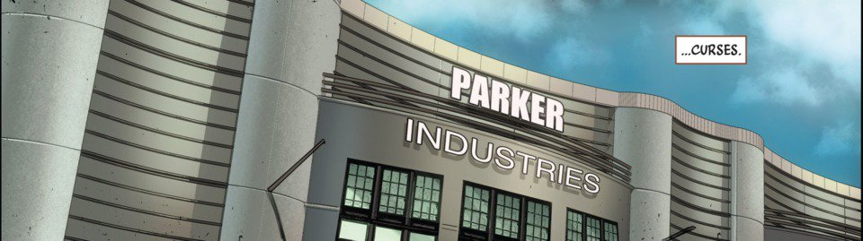 Does this say Parker Industries or am I blind? #Deadpool