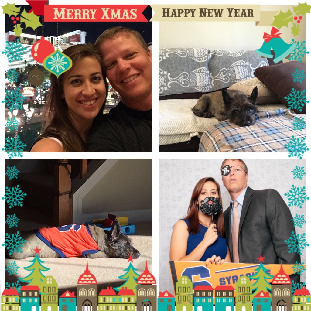 boschml's tweet photo. Merry Christmas from Mike, Ellen and Mack. 🎅 @EllenBastoni and #mackdog https://t.co/nuvntybQYi