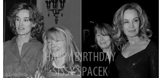 Happy birthday to the super talented and beautiful Sissy Spacek!   