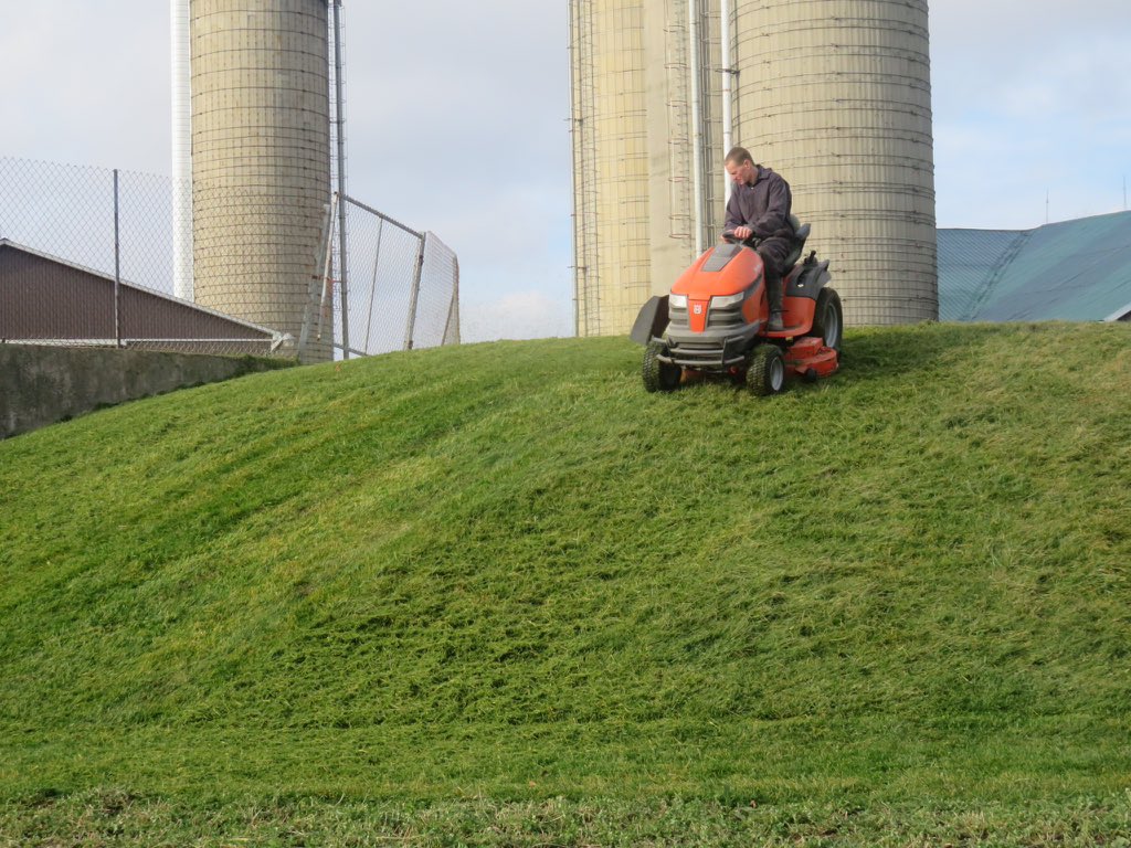 KlompenHolstein's tweet photo. Cutting grass on Christmas Day in Ontario never done this before https://t.co/W7YlvTAgzT