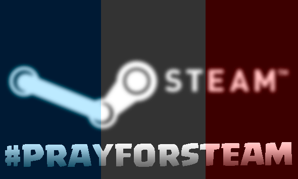 JacarYT's tweet image. #prayforsteam steam