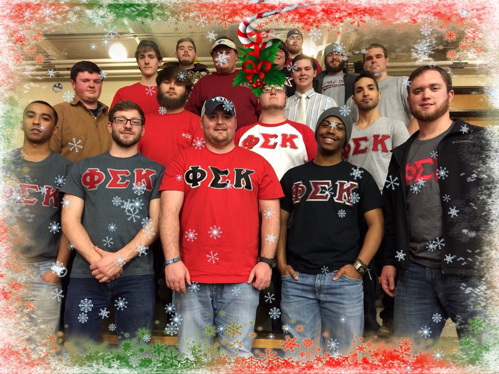 Merry Christmas from the brothers of Tau Tetarton. We hope you all have a wonderful day <a href="/phisigmakappa/">Phi Sigma Kappa</a>