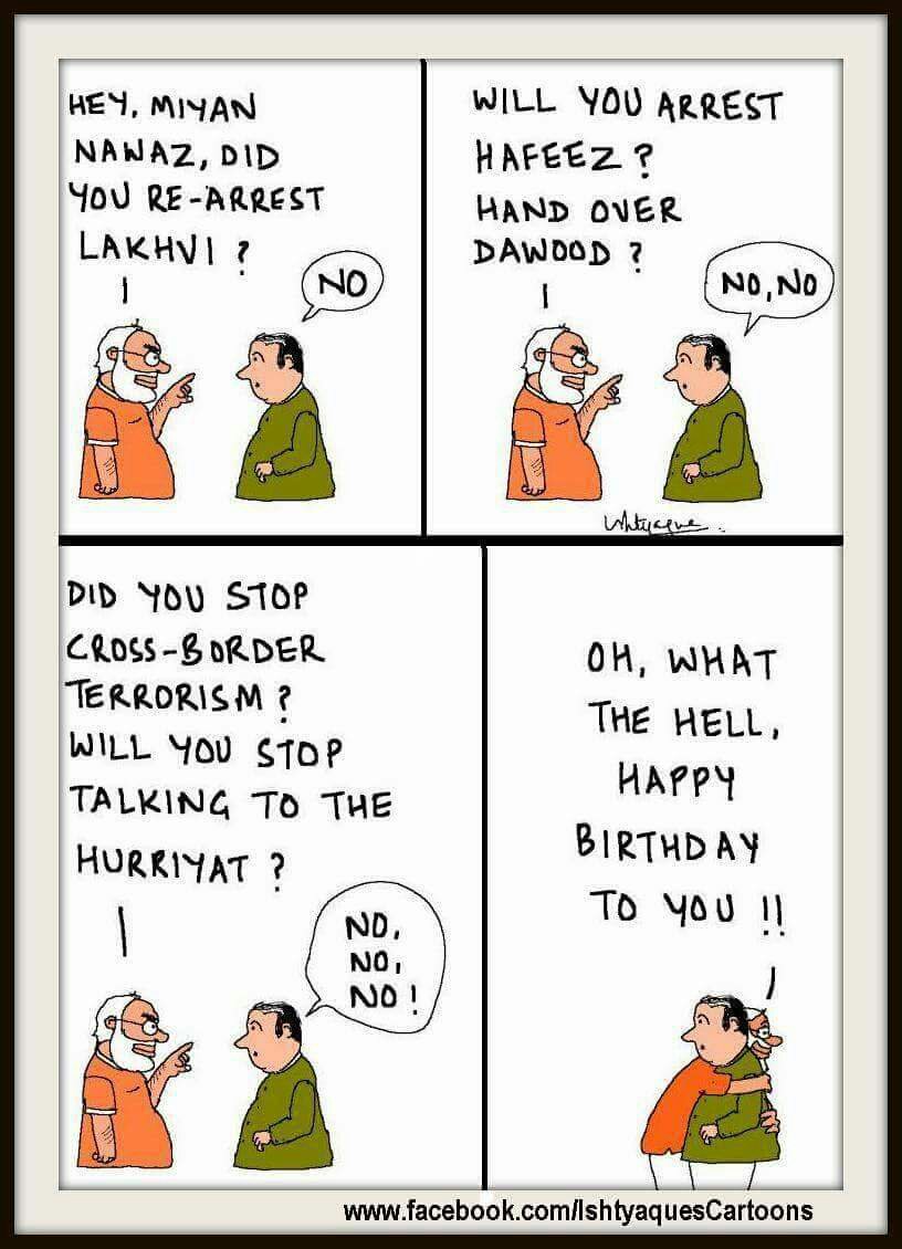 Happy birthday to Nawaz Sharif 