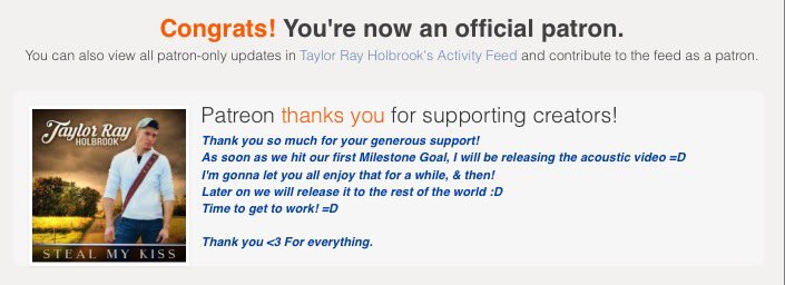 samiiblank's tweet photo. It's done. Now let's show the world what an independent artist and his fans can do.ππ»π₯ #teamtaylorray #comeonbohz https://t.co/eji8T6QDfL