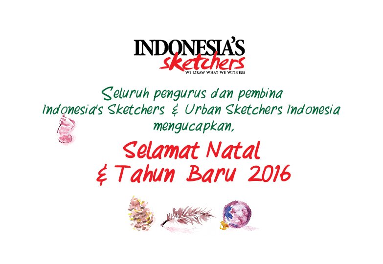 Season's greetings. Have a fun, safe and sketchy holiday to all of you out there.