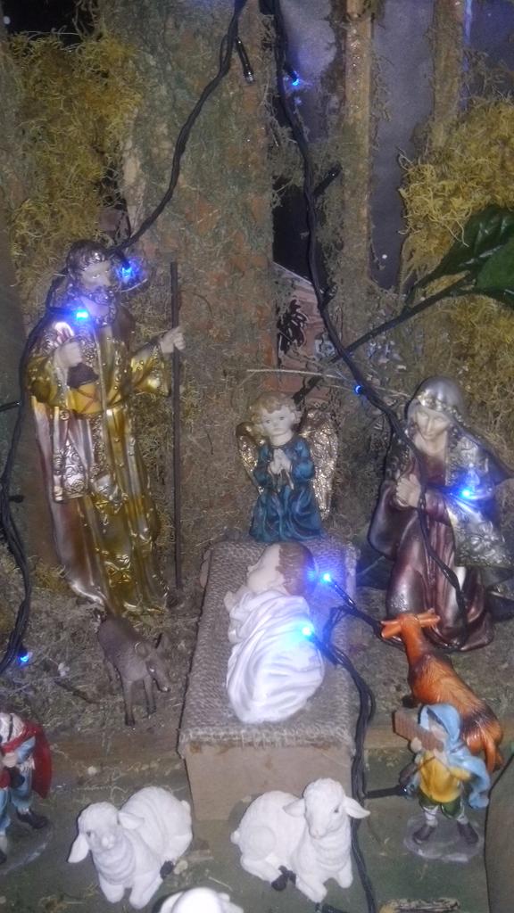 liseth_pineda's tweet photo. El nacimiento del niño Jesús en mi hogar. https://t.co/bTB0HKrE1l