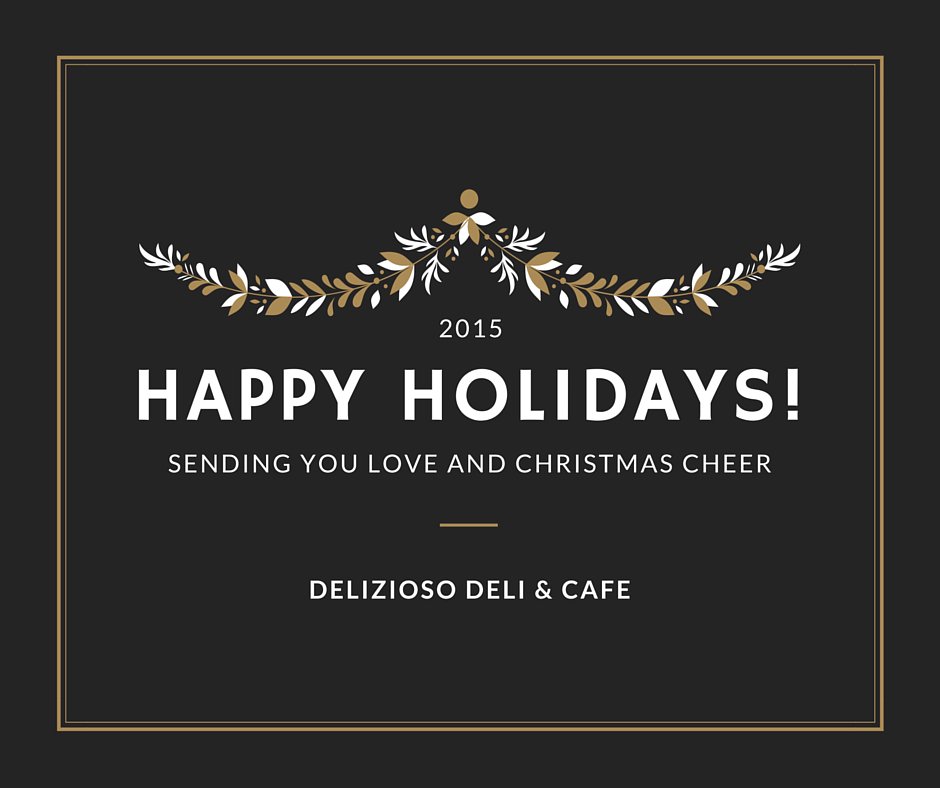 Merry Christmas from Delizioso! #MerryChristmas