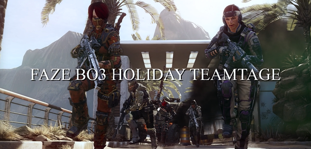 FaZeClan's tweet photo. Our Holiday Teamtage is UP! Enjoy and have a Merry Christmas: https://t.co/liBdKltEL9 https://t.co/KDM02v27Iu