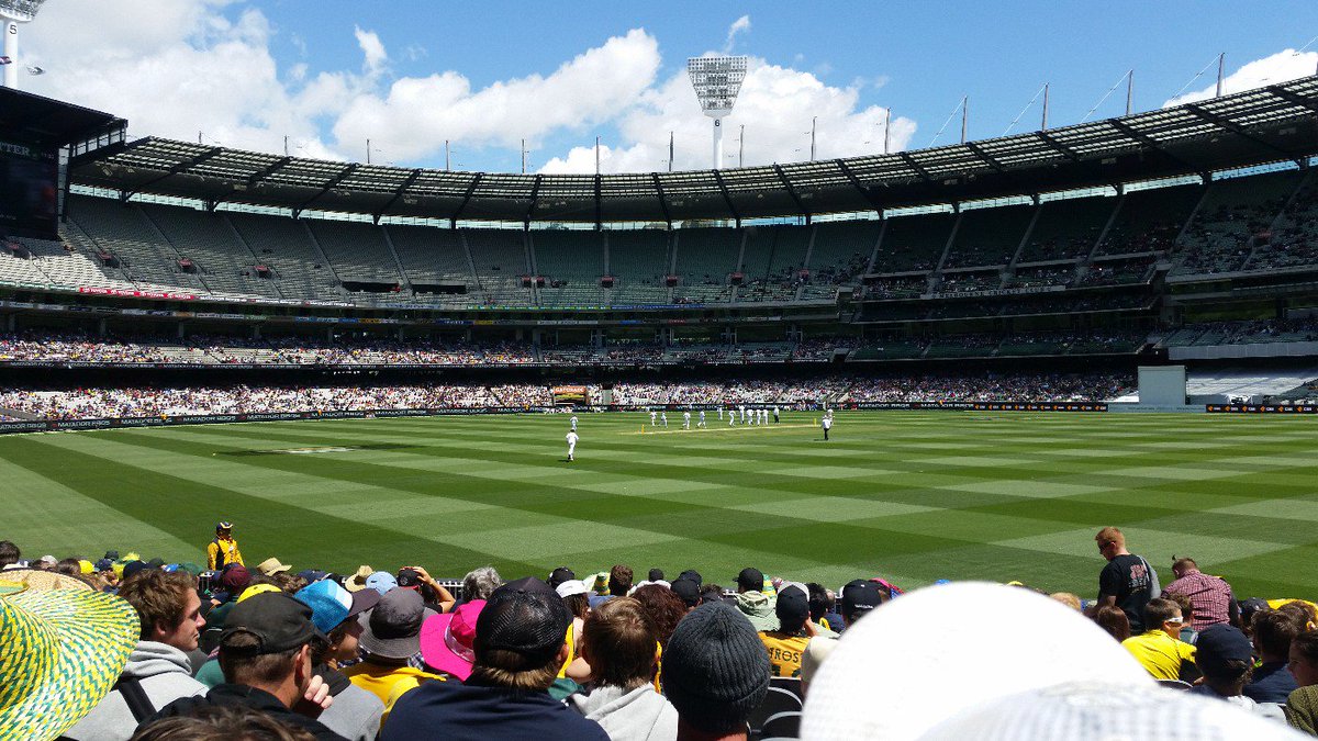 AddyDownUnder's tweet image. At the MCG for Australia versus the West Indies.... Come On Aussie Come On...Come On....