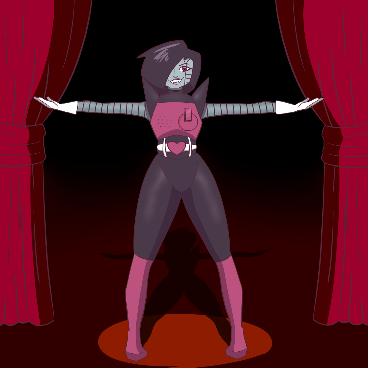 blookybot's tweet image. "YOU CANT HOE UNTIL YOUR HIPS GROW" - @mettaton_mtt