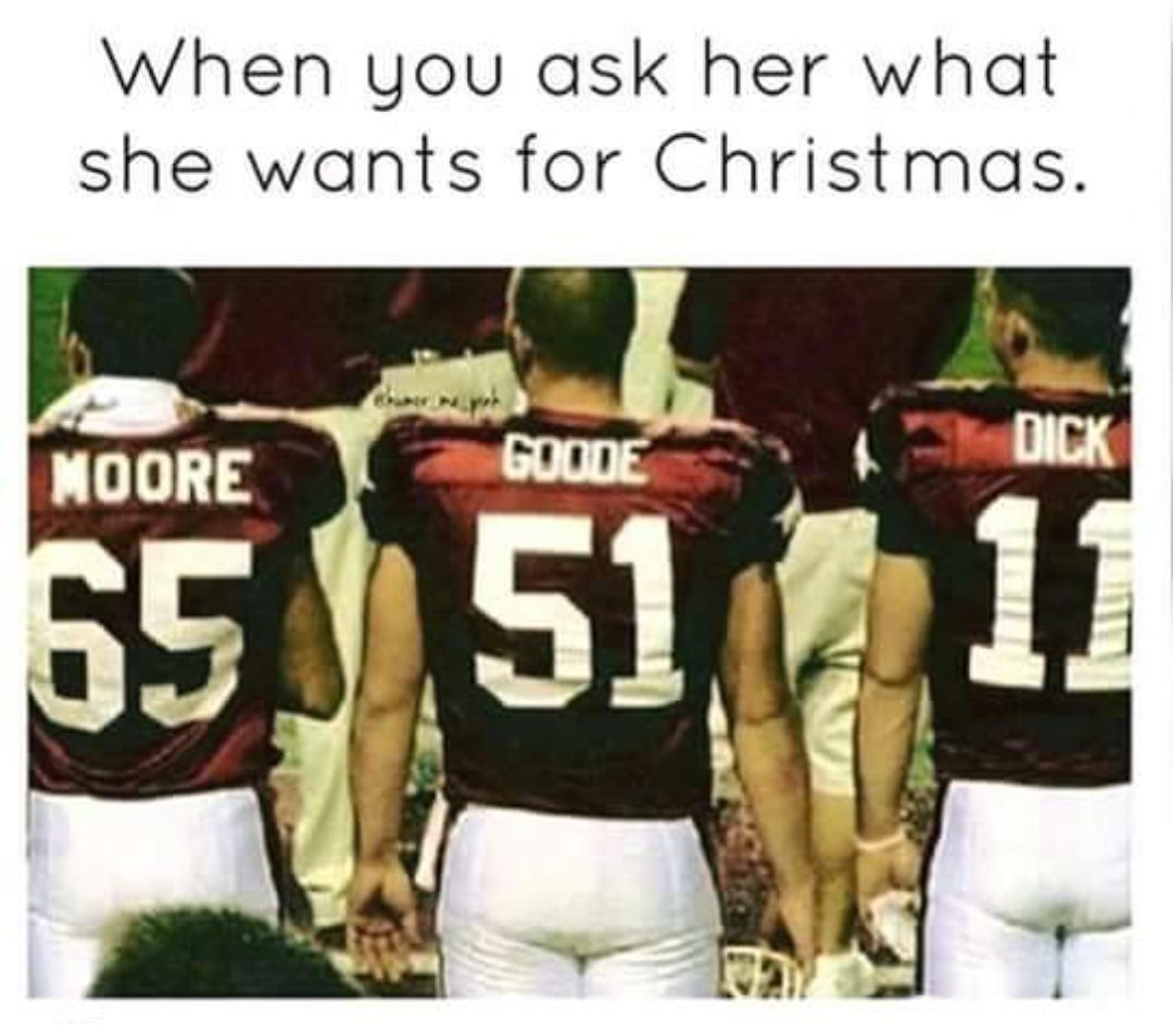 What she really wants for Christmas 😂