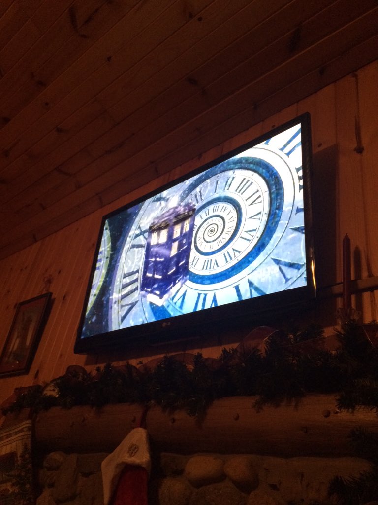 _mhill_'s tweet photo. The only thing that makes today feel like Christmas. #DoctorWho https://t.co/HfJu1upTZQ