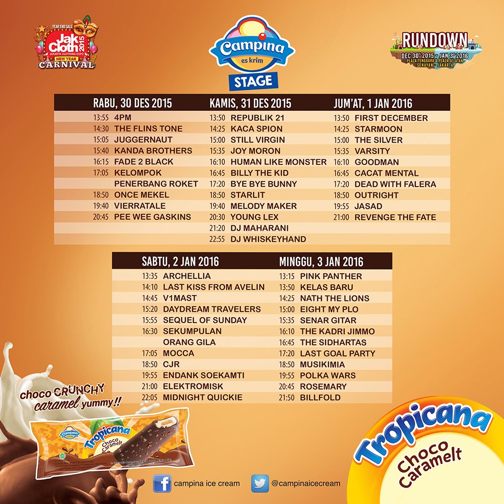 JakCloth's tweet photo. RUNDOWNYA STAGE JAKCLOTH NIH GUYS! pelototin atu2 yaaa... https://t.co/cQOUvDu7Ks