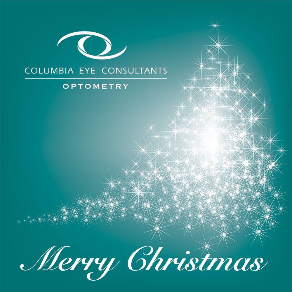 CECoptometry's tweet image. From the doctors and staff of Columbia Eye Consultants, we wish you a very #MerryChristmas!!